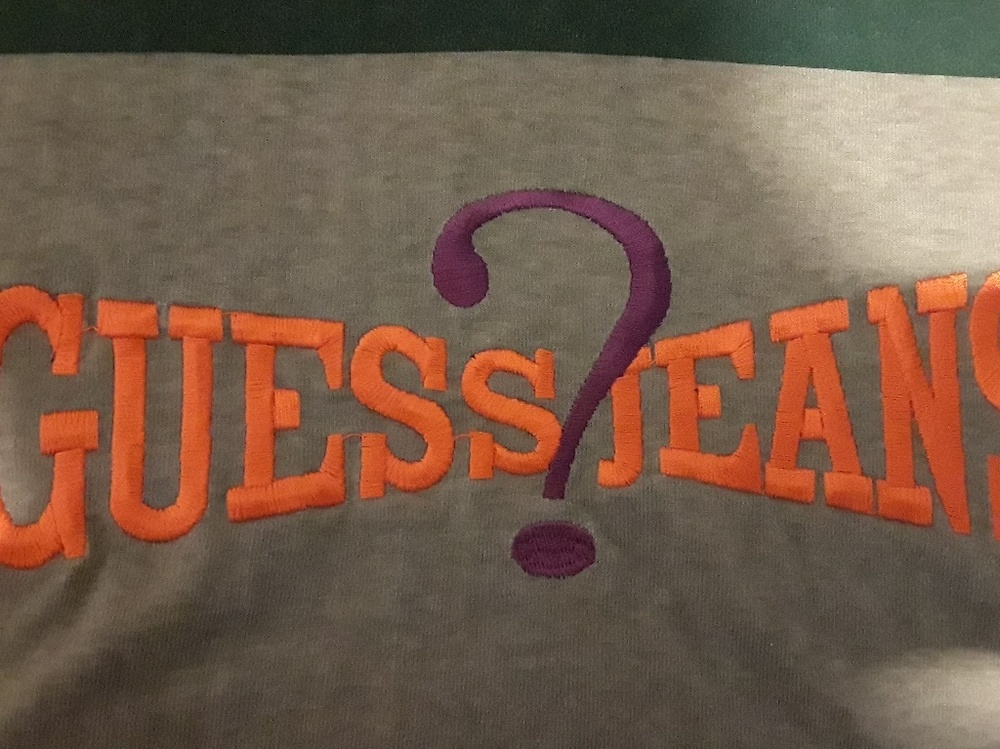 Original Late 80's Early 90's Guess Stitched Shirt - image 2